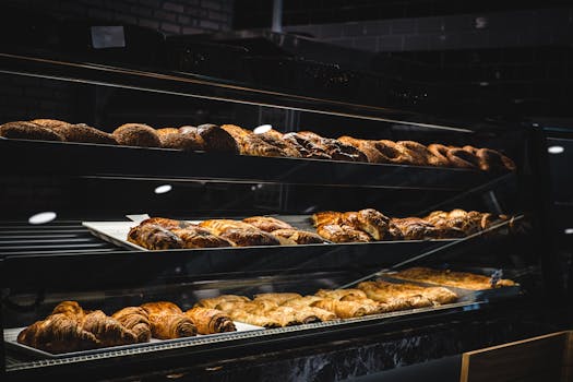 variety of baked goods