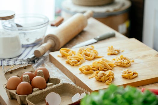 image of culinary experiments with eggs