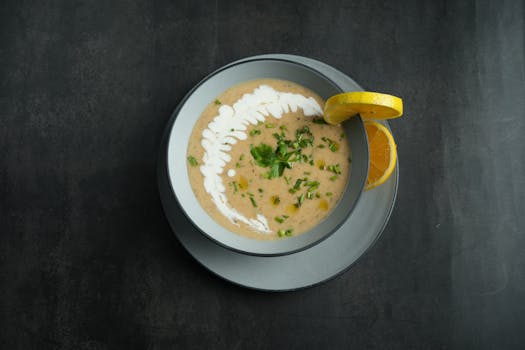 ingredients for a rich soup