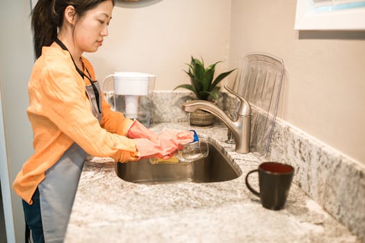 image of a well-organized kitchen
