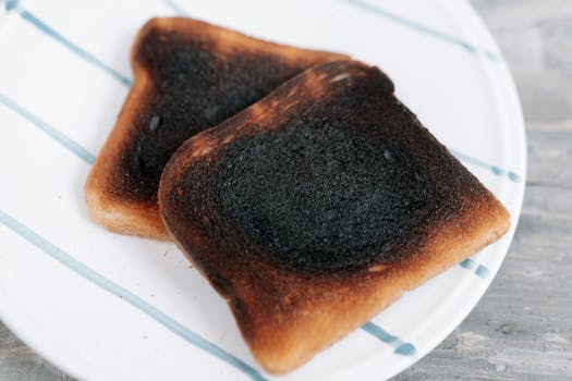 Culinary browning comparison