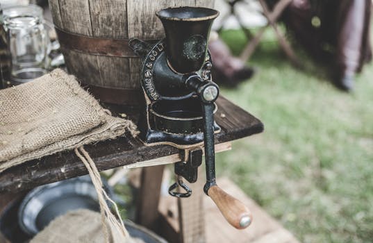 historical kitchen setup