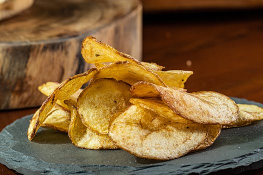 crunchy potato chips