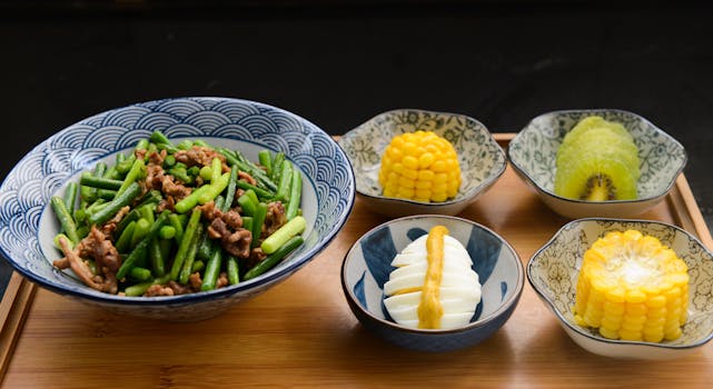 gourmet dish with textural contrasts