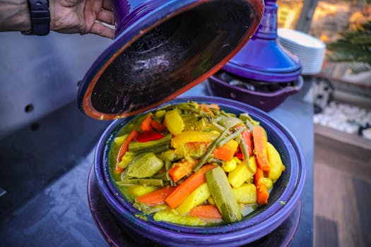 steam cooking vegetables