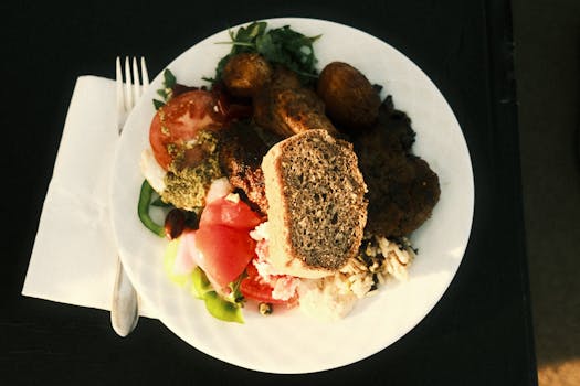 healthy grain salad